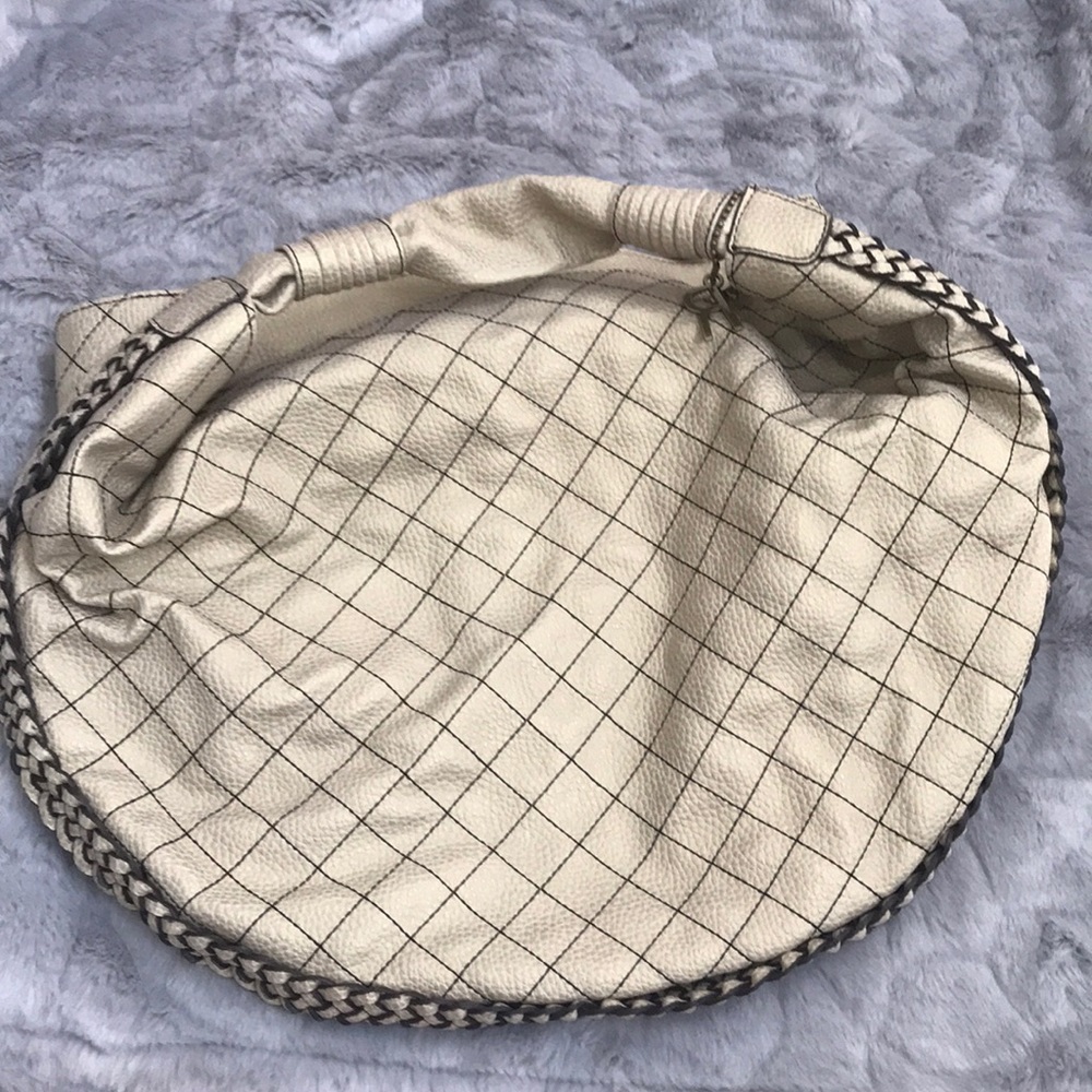 Rampage NWOT Pebbled Gold Faux Leather Bag